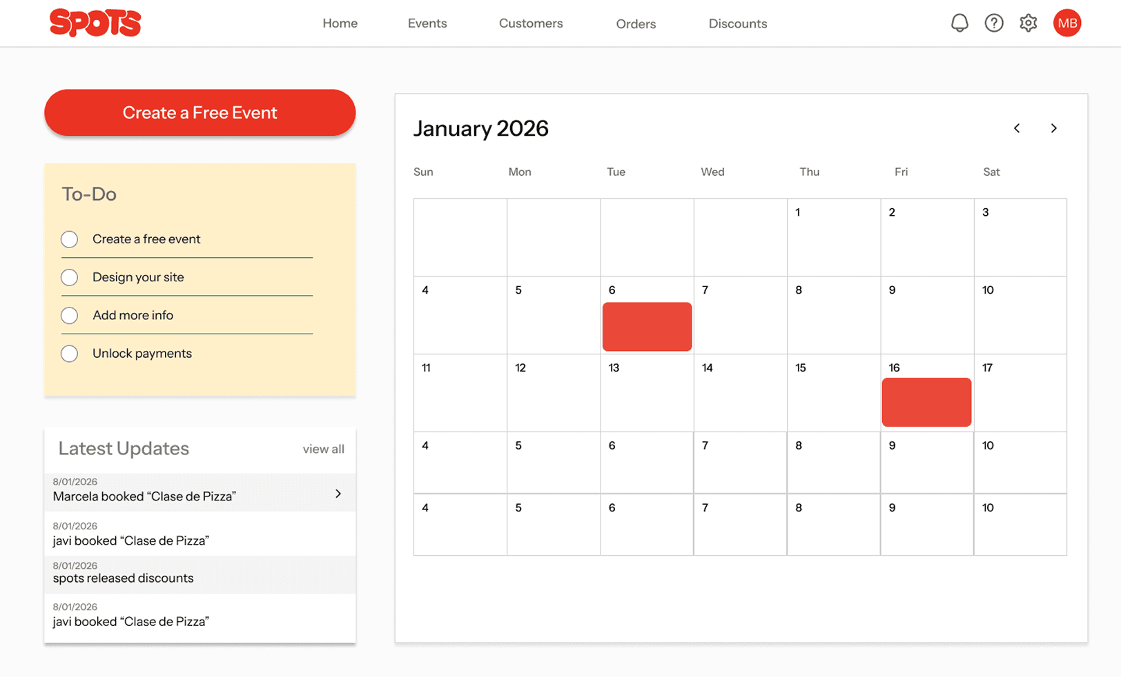 Dashboard preview 2